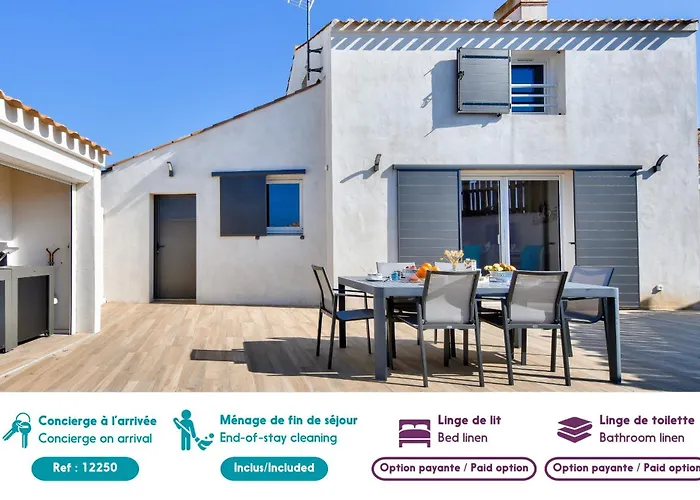 Maison Pour 6 - Terrasse - 700 M De La Pointe Vakantiehuis Noirmoutier-en-l'Ile